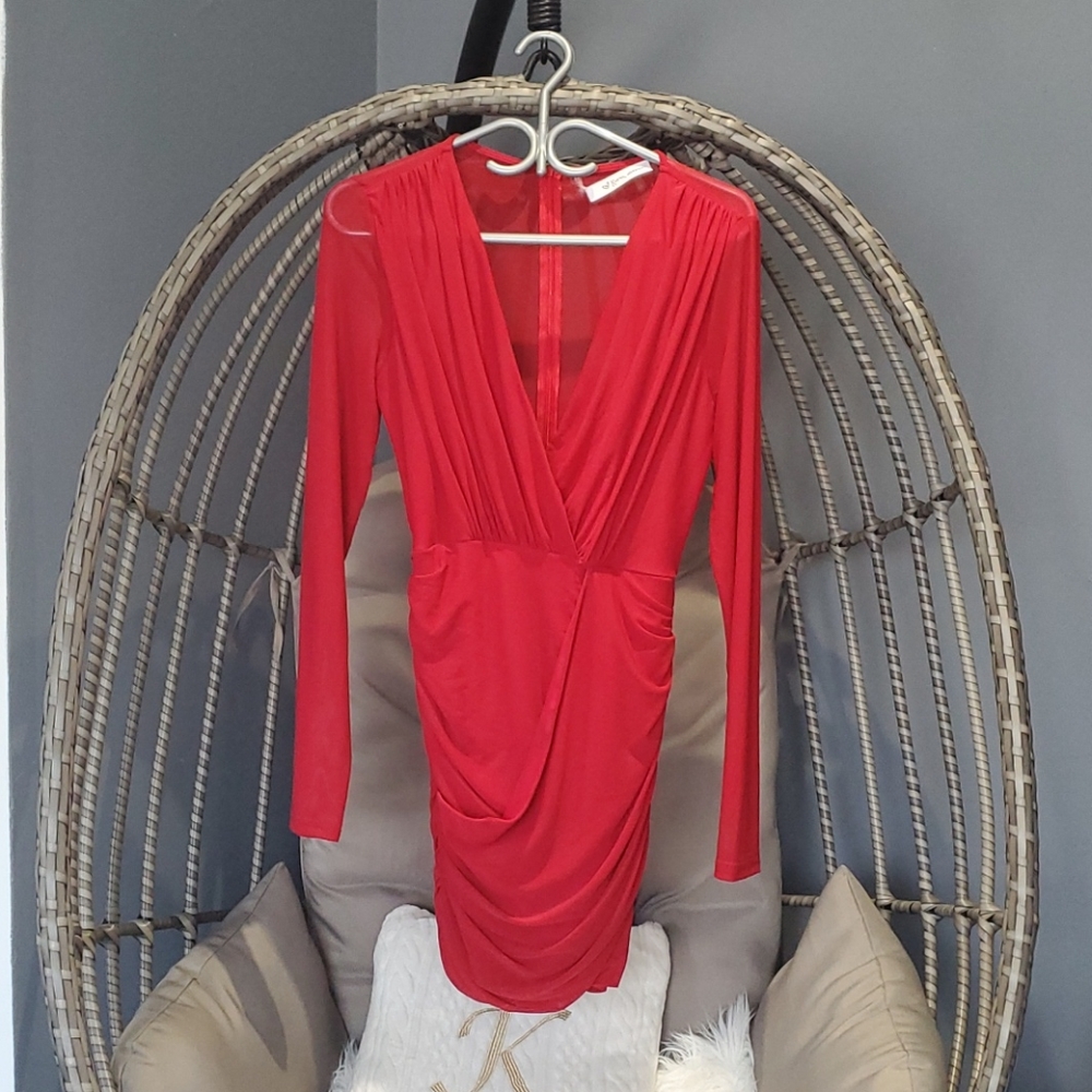 M Red Dress